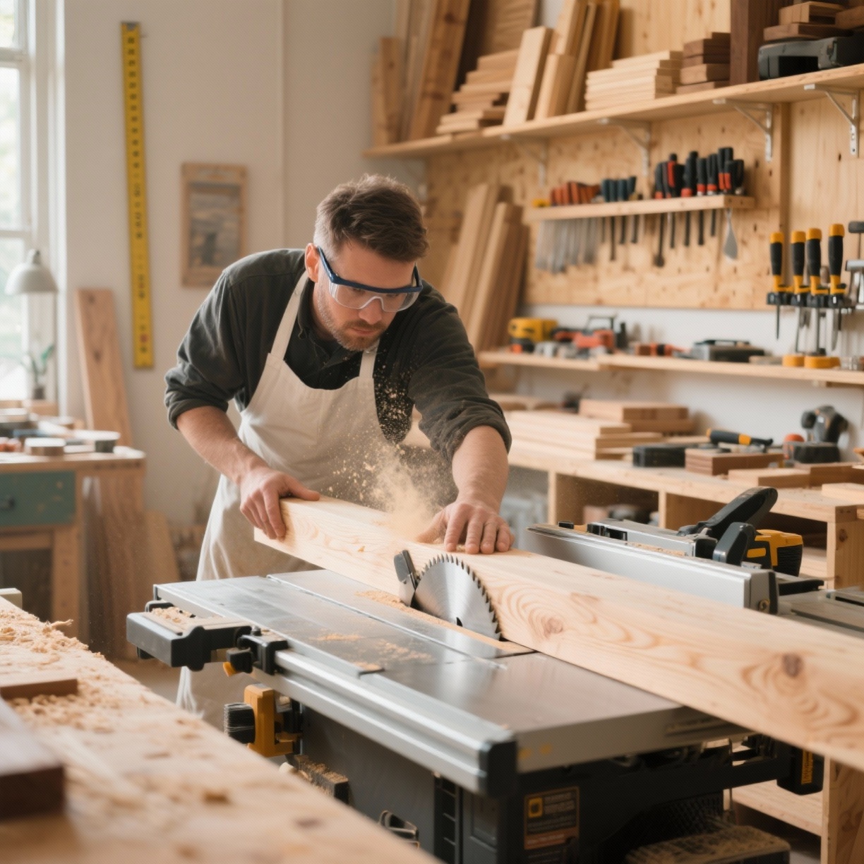 Corte de Madeira Sem Complicação: Como Alcançar Acabamento Profissional