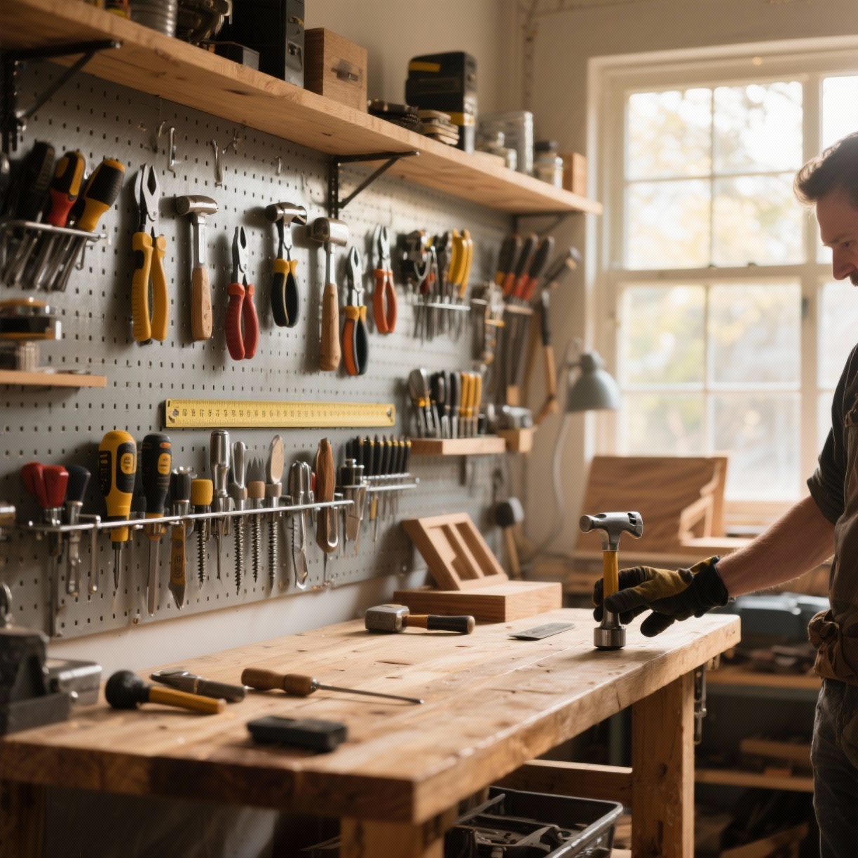 Monte Sua Oficina dos Sonhos: Ferramentas Manuais Que Fazem Diferença
