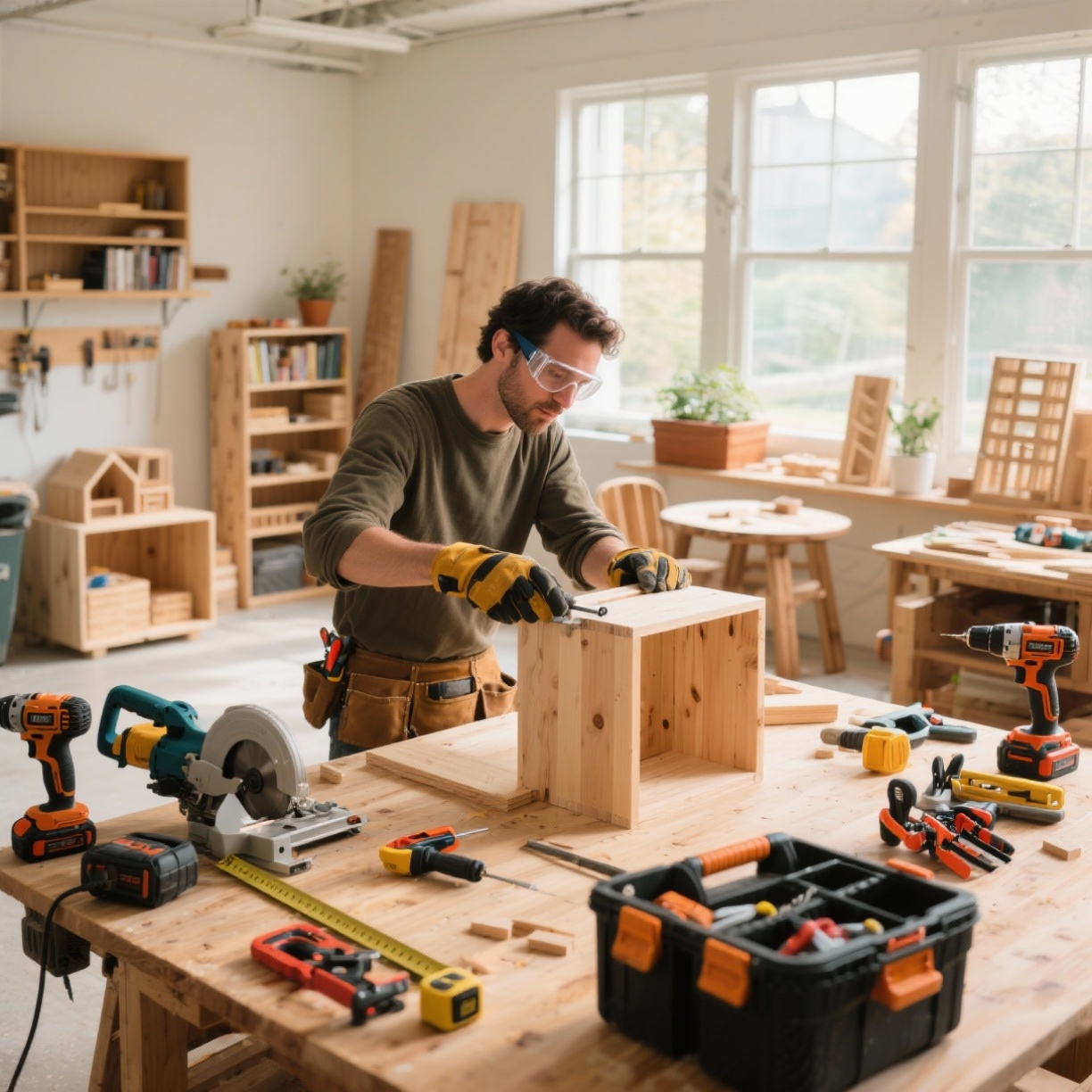 Ferramentas em Ação: Projetos Incríveis Para Construir do Zero em Casa